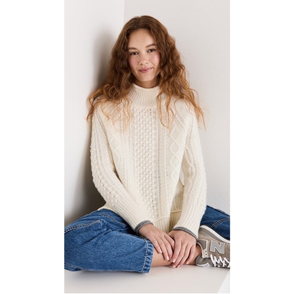 Alex Mill Camil Cable Knit Sweater